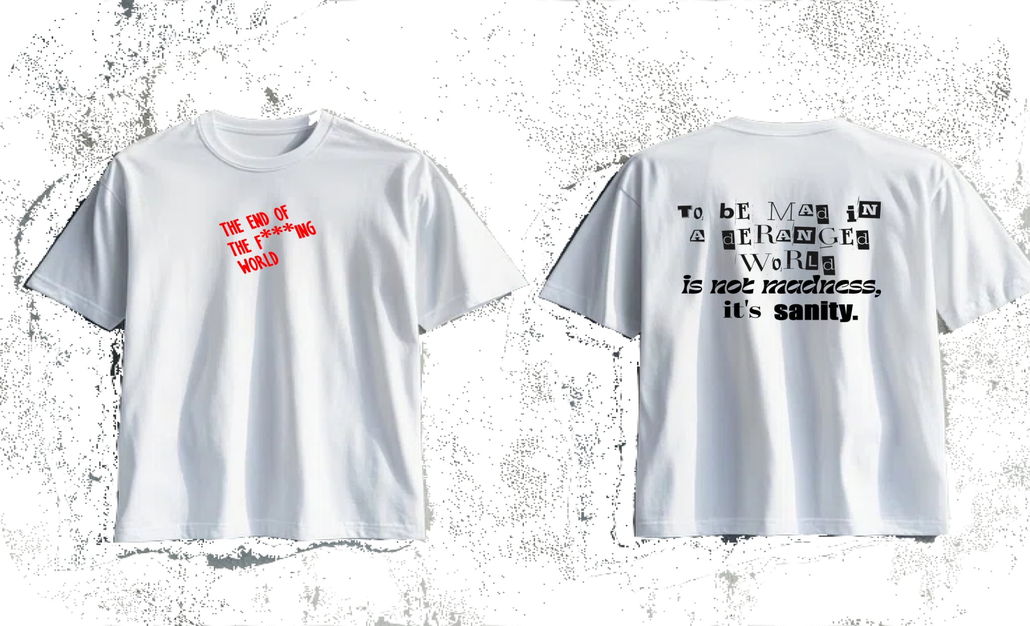 End of the World Tee - White